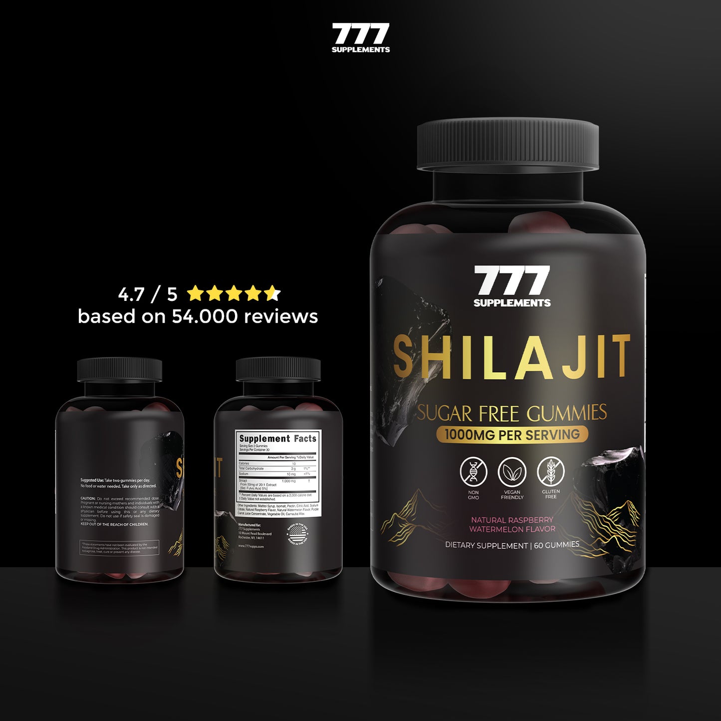 777 Shilajit Gummies